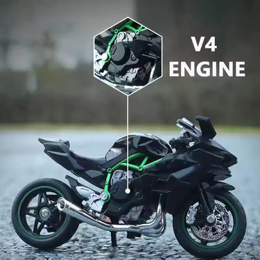 1:12 NINJA HX816 H2R ALLOY DIECAST MODEL